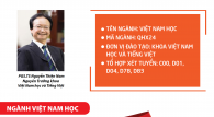 Ngành Việt Nam học: Lan tỏa bản sắc Việt
