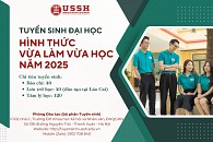 Thông báo tuyển sinh đại học hình thức Vừa làm vừa học năm 2025